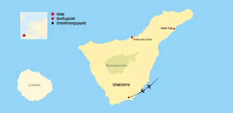 trendtours Teneriffa Urlaub Reiseroute-placeholder