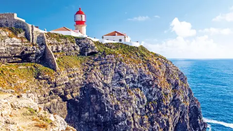 Cabo de São Vincente mit Leuchtturm-placeholder