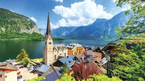 Das Salzkammergut und der Hallstätter See-placeholder