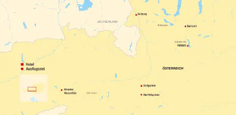 Alpenidylle im Salzburger Land Reiseroute-placeholder