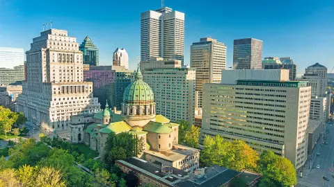 Vogelperspektive Innenstadt von Montréal-placeholder