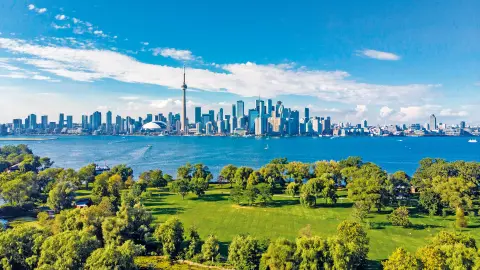 Skyline von Toronto mit dem CN Tower-placeholder
