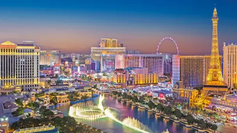 Traumhaftes Las Vegas bei Nacht-placeholder