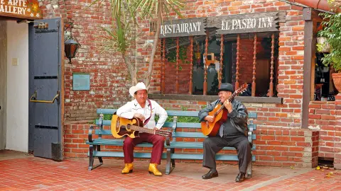 Musiker an der Olvera Street-placeholder