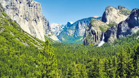 Half Dome im Yosemite-Nationalpark mit trendtours-placeholder