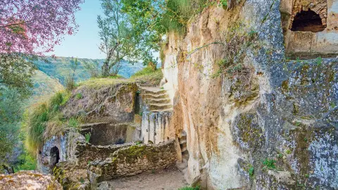 Italien Bella-Calabria Höhlendorf Zungri-placeholder