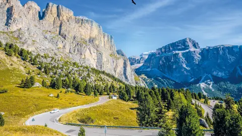 Sellapass mit Bergpanorama-placeholder