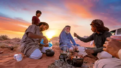Beduinen im Wadi Rum-placeholder