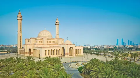 Al-Fateh-Moschee von außen-placeholder