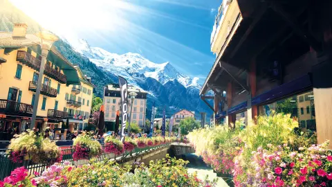 Chamonix mit Bergpanorama-placeholder