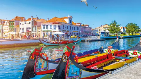 Aveiro an der Westküste Portugals-placeholder