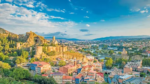 Panoramablick auf Tiflis-placeholder