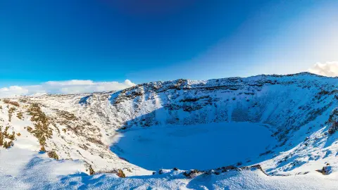 Vulkankrater Kerið in Island-placeholder