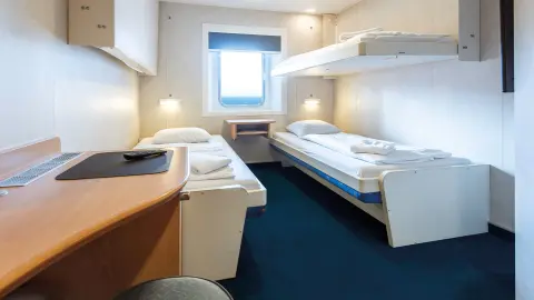 Kabinenbeispiel an Board der MS Norröna-placeholder