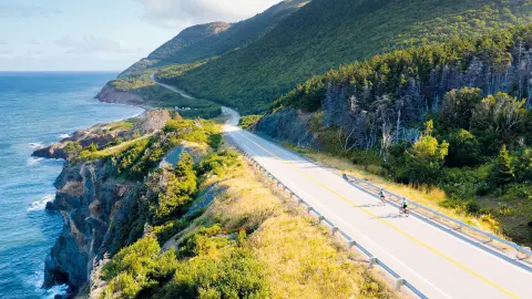 Cabot Trail an der Küste-placeholder