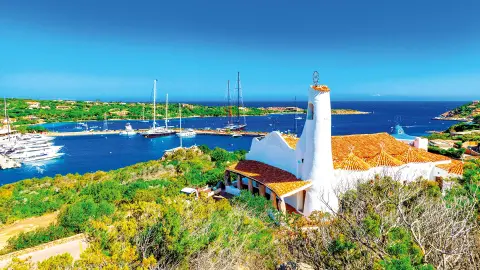 Porto Cervo an der Costa Smeralda von oben-placeholder