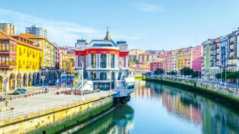 Mercado de la Ribera in Bilbao am Nervión sieht wunderschön aus-placeholder