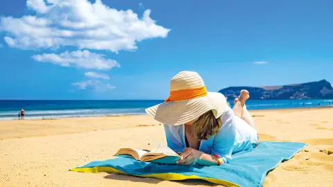 Entspannung am Strand auf Porto Santo-placeholder