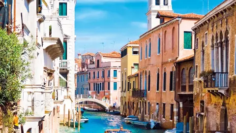 Romantische Kanäle von Venedig-placeholder