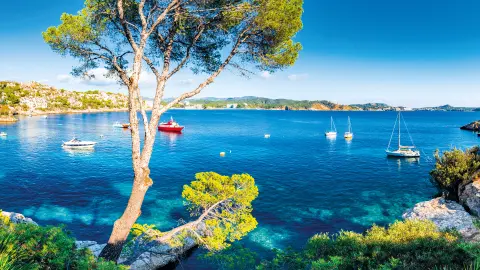 Idyllisches Küstenpanorama Mallorca-placeholder