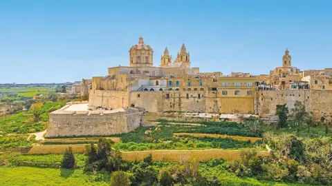 Blick auf die Stadt Mdina-placeholder