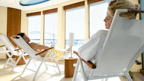 Gemütlicher Spa-Bereich der A-ROSA-placeholder