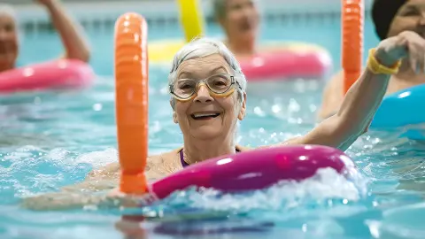 Wassergymnastik i.R.d. optionalen Deluxe-Kurpakets-placeholder
