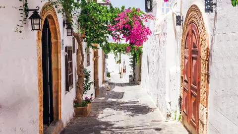 Gassen in Lindos-placeholder