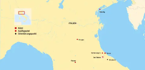trendtours Rimini & Mehr Reiseroute-placeholder