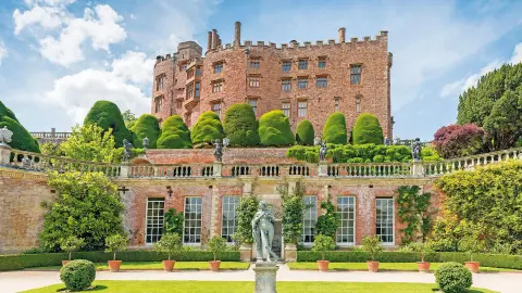 Powis Castle mit seinen Gärten-placeholder