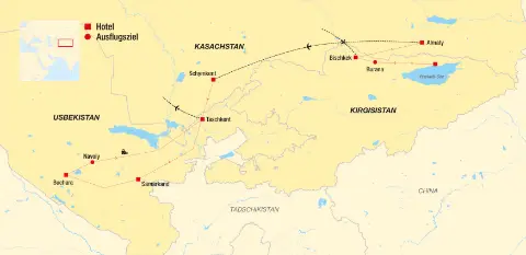 Reiseverlauf Trendtours Reise Seidenstraße-placeholder