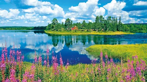 Finnisch-Lappland Natur Panorama-placeholder