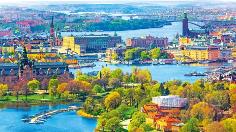 Blick auf die Stadt Stockholm-placeholder