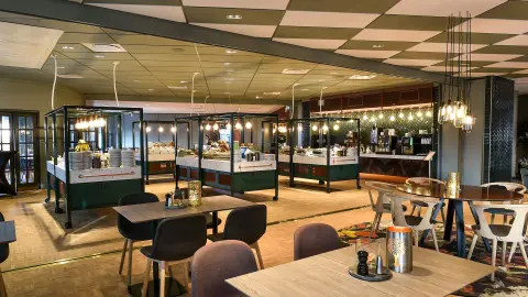 Restaurantbereich innen im Hotel Scandic Nordkapp-placeholder