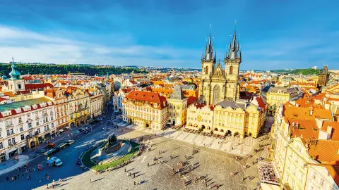 Panorama des Altstädter Ring in Prag-placeholder