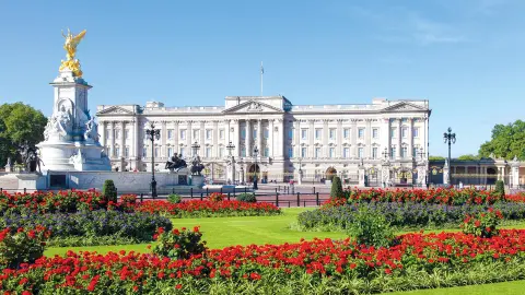 Buckingham Palace mit Rosengarten-placeholder