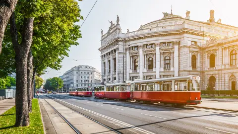 Wiener Ringstraße mit Burgtheater-placeholder