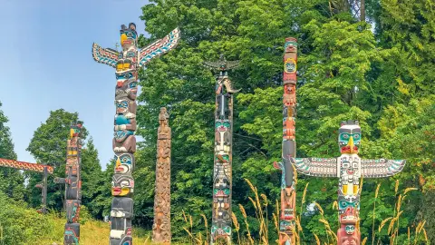 Totempfähle im Stanley Park-placeholder