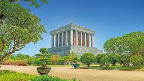 Außenansicht des Ho-Chi-Minh-Mausoleums-placeholder