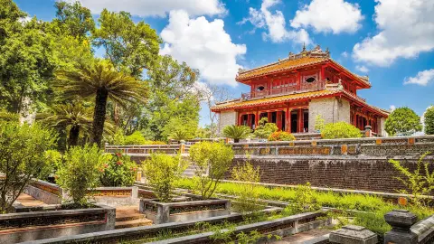 Grabstätte von Kaiser Minh Mang in Hue-placeholder