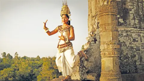 Tänzerin Apsara-Tanzvorführung-placeholder