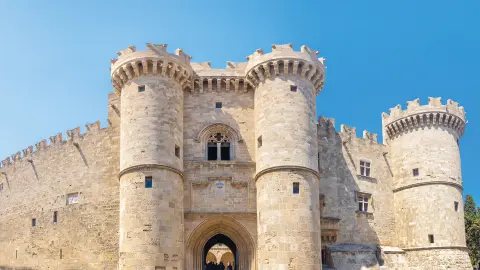 Großmeisterpalast auf der Insel Rhodos-placeholder