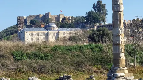 Weltwunder Artemistempel in der Türkei-placeholder