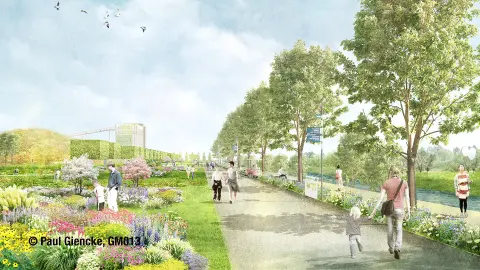 Zukunftsgarten Gelsenkirchen, Promenade-placeholder