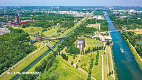 IGA-Projekte „Zukunftsgärten“ Zukunftsinsel mit Nordsternpark in Gelsenkirchen-placeholder